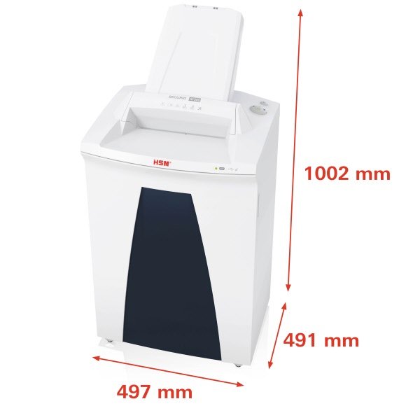 Distruggidocumenti SECURIO AF500 - a frammenti - 4.5X30 mm - P4
