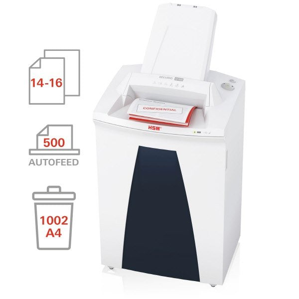 Distruggidocumenti SECURIO AF500 - a frammenti - 4.5X30 mm - P4