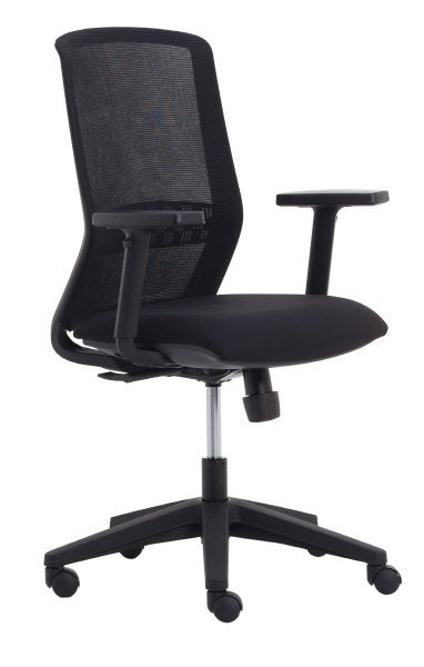 Sedia Kora black version - braccioli inclusi - riv. nero
