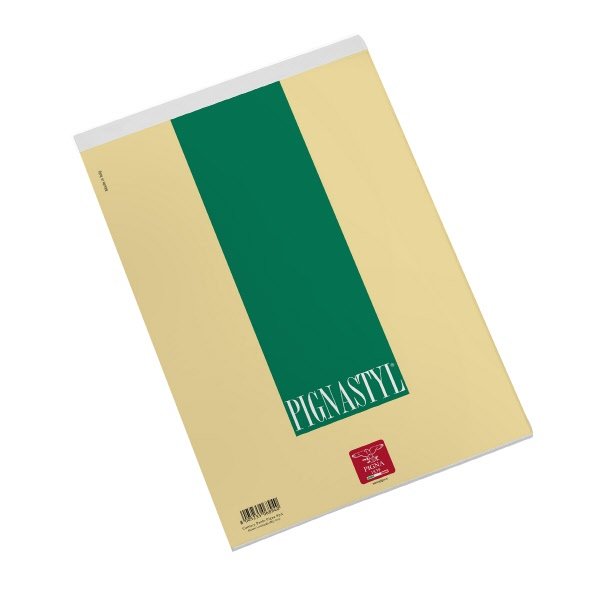 Blocco notes Pignastyl - A4  - BI bianco - 70 fogli da 80 g