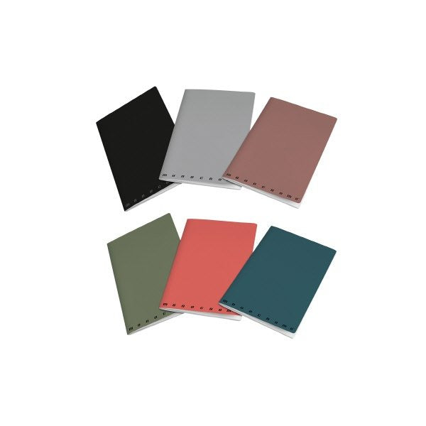 Maxiquaderni Monocromo Plus - Rigatura 5M - Quadretto elementari e medie - 80 g - copertine assortite