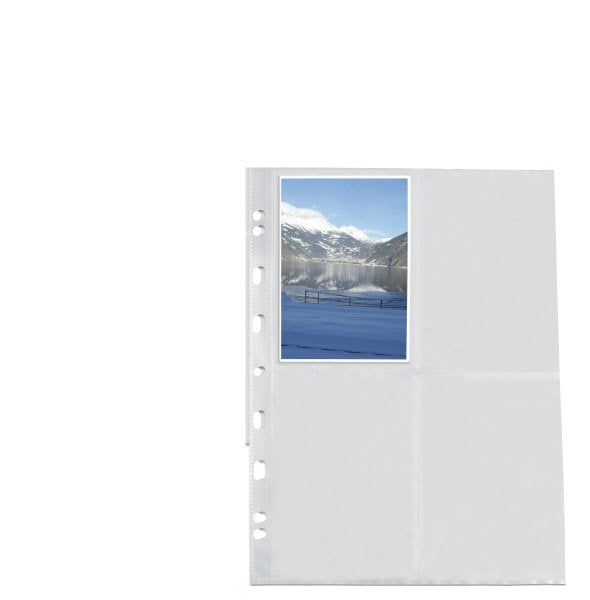 Busta per 8 foto - 10x15 cm - Polipropilene - liscia - alto spessore