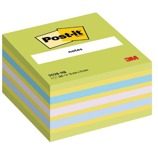 Cubi di foglietti di Post-it® colorati