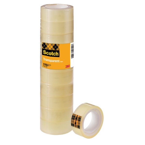 Nastro Adesivo Alta Qualità Scotch 508 - 15mmx 10m - conf. 10 nastri