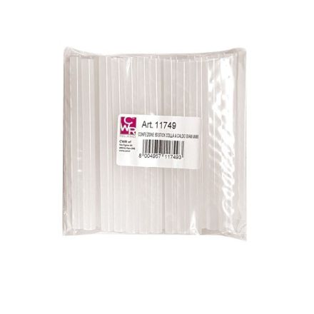 Colla stick mini - 10 cm x diam. 7 mm - conf. 50 pezzi
