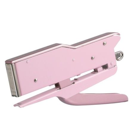 Cucitrice a pinza 548/E - rosa pastel - passo 6/4-6