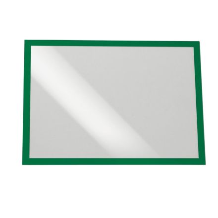 Cornice espositiva adesiva Duraframe® A3 29,7x42cm verde DURABLE