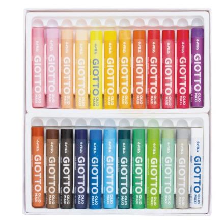 Pastelli a olio - colori assortiti - conf. 24 pezzi