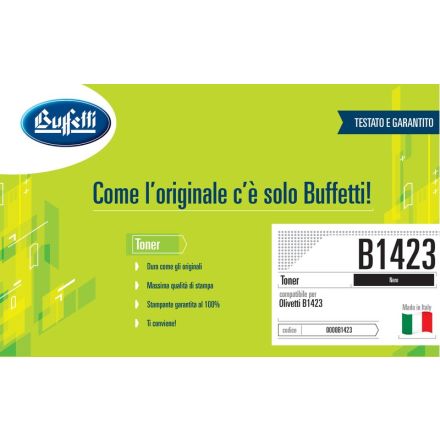 Olivetti Toner - Compatibile B1423 - Nero - 35.000 pag