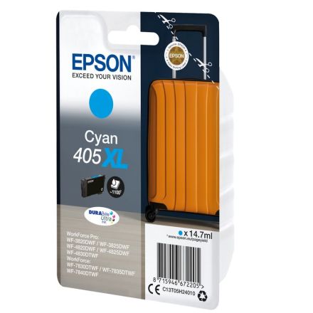 Epson - Cartucce ink - 405XL - ciano - C13T05H24010 - 1.100 pag