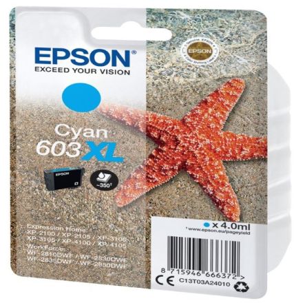 Epson - Cartuccia ink - 603XL - ciano - C13T03A24010 - 350 pag