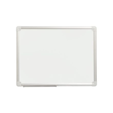 Lavagna magnetica bianca - cornice in alluminio - 45x60 cm