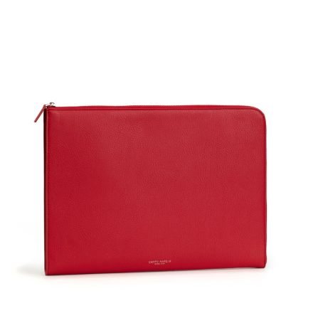 Porta laptop 16” Benjamin - rosso ciliegia
