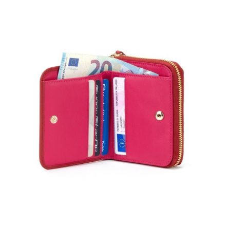 Portafoglio Sibyl - rosso scarlatto