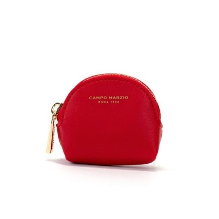 Porta monete Nora - rosso ciliegia