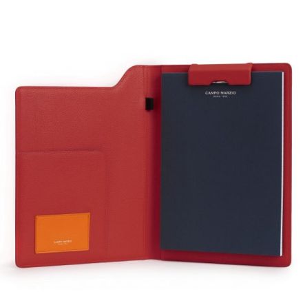 Portablocco A4 Hudson - rosso ciliegia