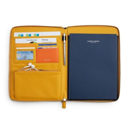 Portfolio A4 Isaac - giallo