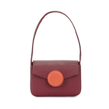 Borsa a spalla Vera - rosso rubino scuro