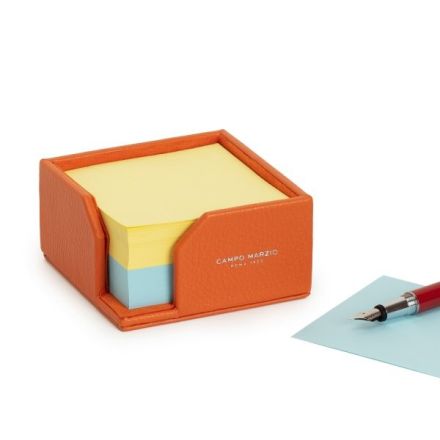 Porta memo Pythagoras - arancione