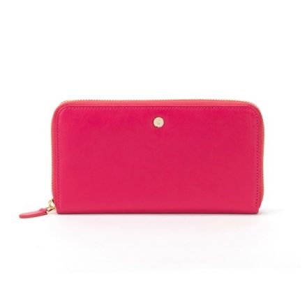 Portafoglio con zip Martha - fucsia