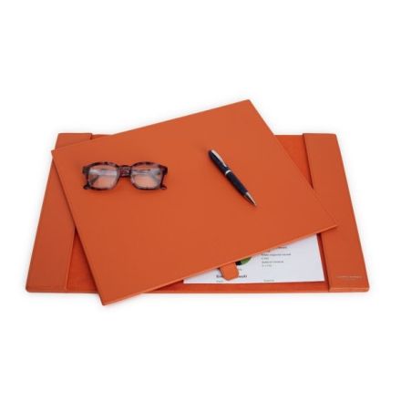 Sottomano doppio Aristotle - arancione