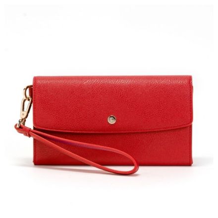 Portafoglio Ellen - rosso ciliegia