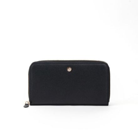 Portafoglio con zip Martha - nero