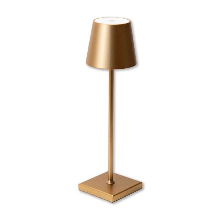 Touch lamp h. 38 cm - oro