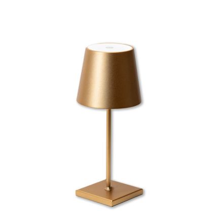 Touch lamp h. 26 cm - oro