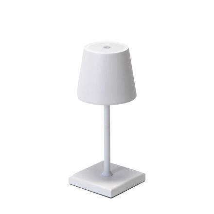 Touch lamp h. 26 cm - bianco