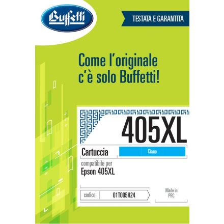 Epson Cartuccia ink jet - Compatibile 405XL C13T05H24010- Ciano - 1.100 pag