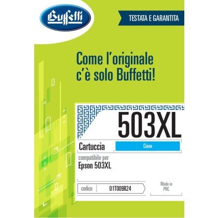 Epson Cartuccia ink jet - Compatibile 503XL C13T09R24010- Ciano - 470 pag