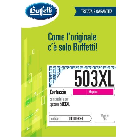 Epson Cartuccia ink jet - Compatibile 503XL C13T09R34010- Magenta - 470 pag