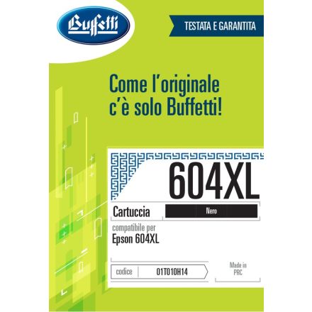 Epson Cartuccia ink jet - Compatibile 604XL C13T10H14010- Nero - 550 pag