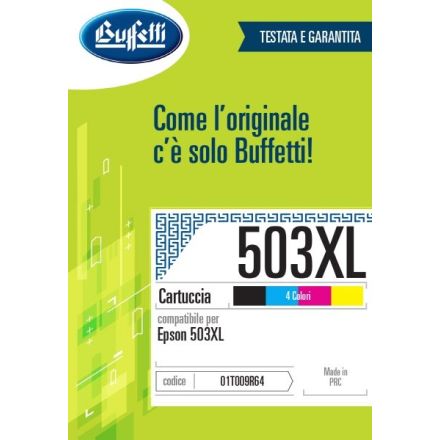 Epson Cartuccia ink jet - Compatibile 503XL C13T09R64010- Quattro colori - 1.960 pag