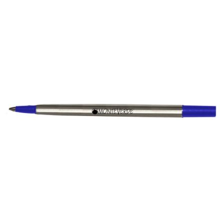 Refill per roller Parker - inchiostro blu - punta Fine - blister 2 pezzi