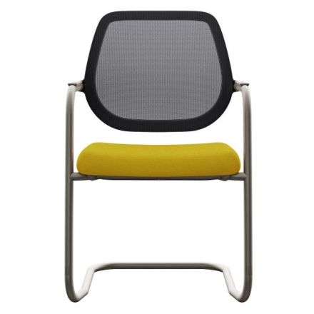 Sedia attesa Dumbo senape/nero