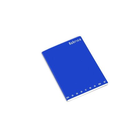 Rubrica Monocromo Pm. 40Ff/Sh - N Fogli 40 - Rilegatura Punto metallico - Formato A5 - Rigatura 1R - Righe medie e superiori