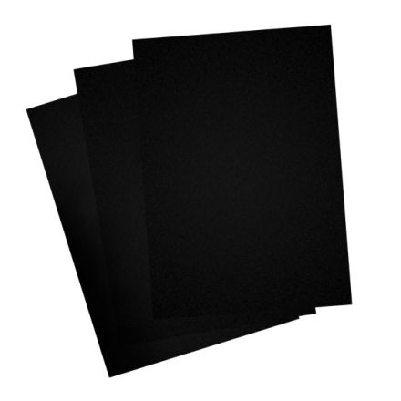 Carta e cartoncini Michelangelo Color A4 - risma da 50 fogli 200g - colori forti - nero