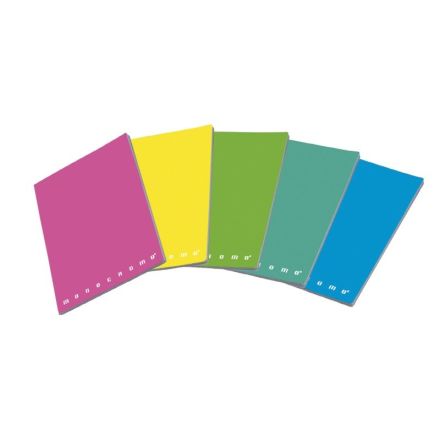 Maxiquaderni Monocromo Fluo - Rigatura C - Righe 4a e 5a elementare - 80 g - copertine assortite