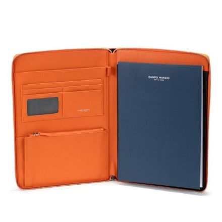 Portfolio A4 Isaac - arancione