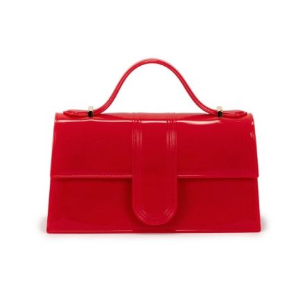 Borsa a mano Ginny - rosso ciliegia