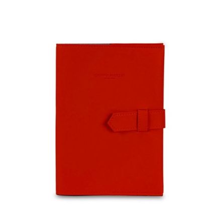 Cover A5 Sigmund - rosso ciliegia