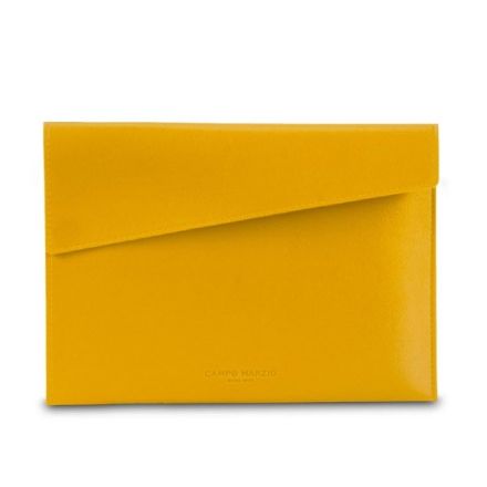 Porta libretto auto May - giallo