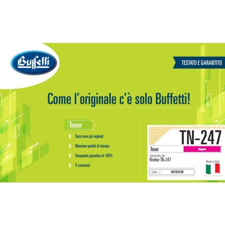 Brother Toner - Compatibile Rigenerato TN-247M - Magenta - 2.300 pag