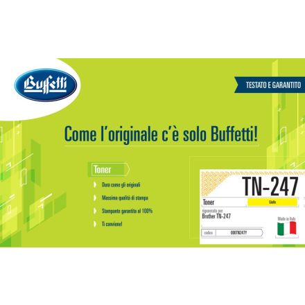 Brother Toner - Compatibile Rigenerato TN-247Y - Giallo - 2.300 pag