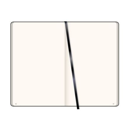 Notes senza rigatura - f.to 13x21 - carta avorio - nero