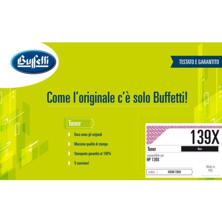 Toner HP - Compatibile 139X W1390X - Nero - 4.000 pag