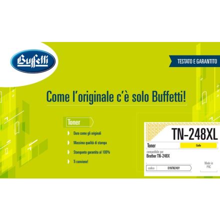 Brother Toner - Compatibile TN-248X - Giallo- 2.300 pag