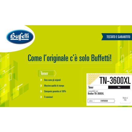 Brother Toner - Compatibile TN-3600XL - Nero - 6.000 pag